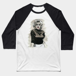 Marilyn Monroe Baseball T-Shirt